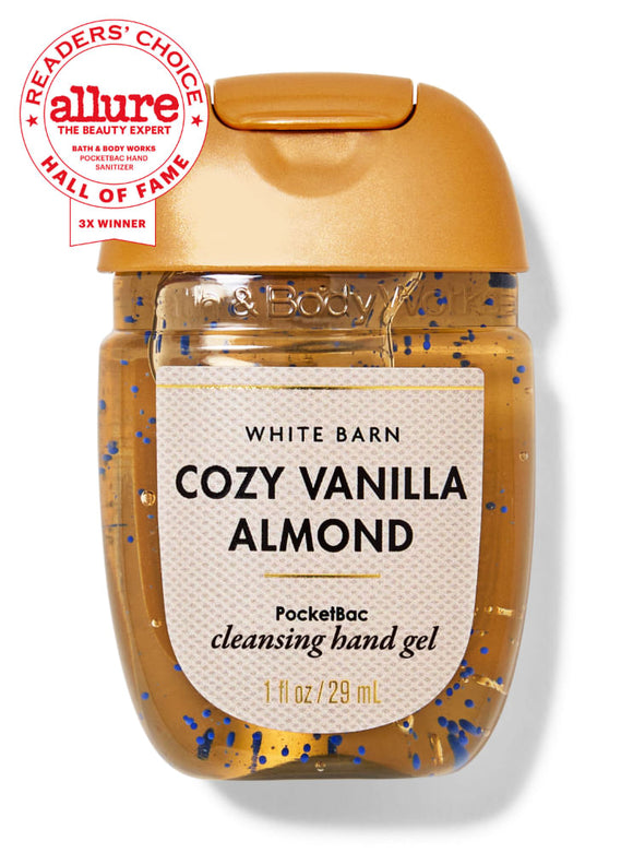 Antibacterial - Alcohol Gel -  Cozy Vanilla Almond