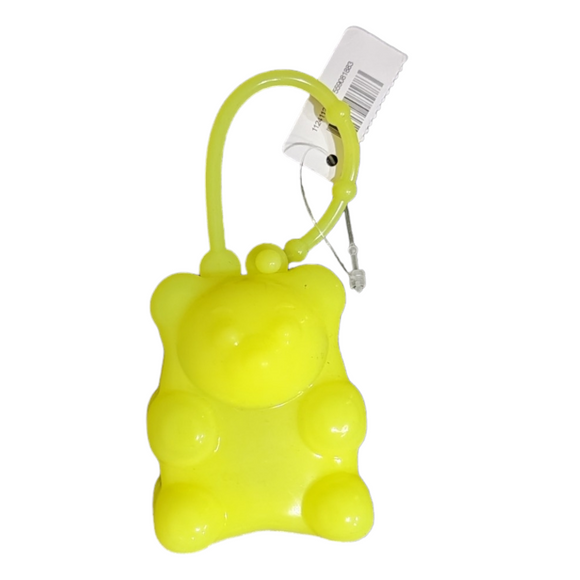 Porta antibacterial - Alcohol Gel -  Gummy bear amarillo