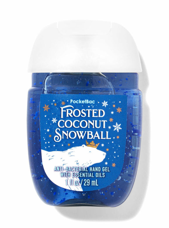Antibacterial - Alcohol Gel - Frosted coconut snowball